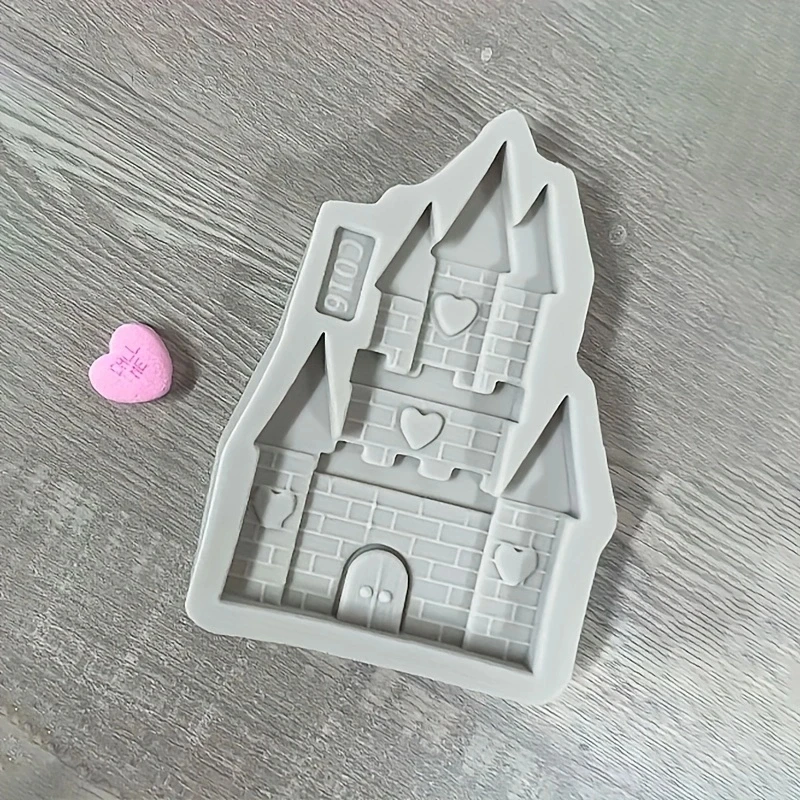 Castle Chocolate Mold - Silicone - DIY Baking