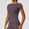Yoga Shirts Women Top Quick Dry Running Tops Tights Push Up Workout Gym Clothes Female Short Sleeve Fitness Sports T-Shirts 4