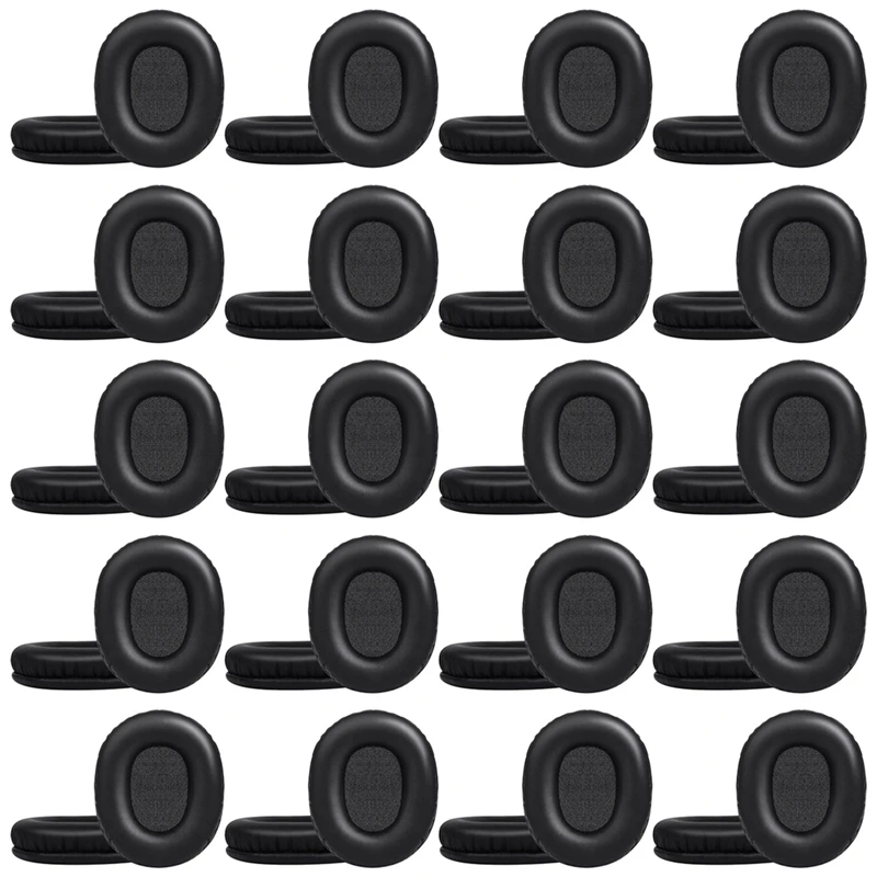 

NEW-20X M50X Replacement Earpads Compatible With Audio Technica ATH M50 M50X M50XBT M50RD M40X M30X M20X MSR7 SX1 Headphones