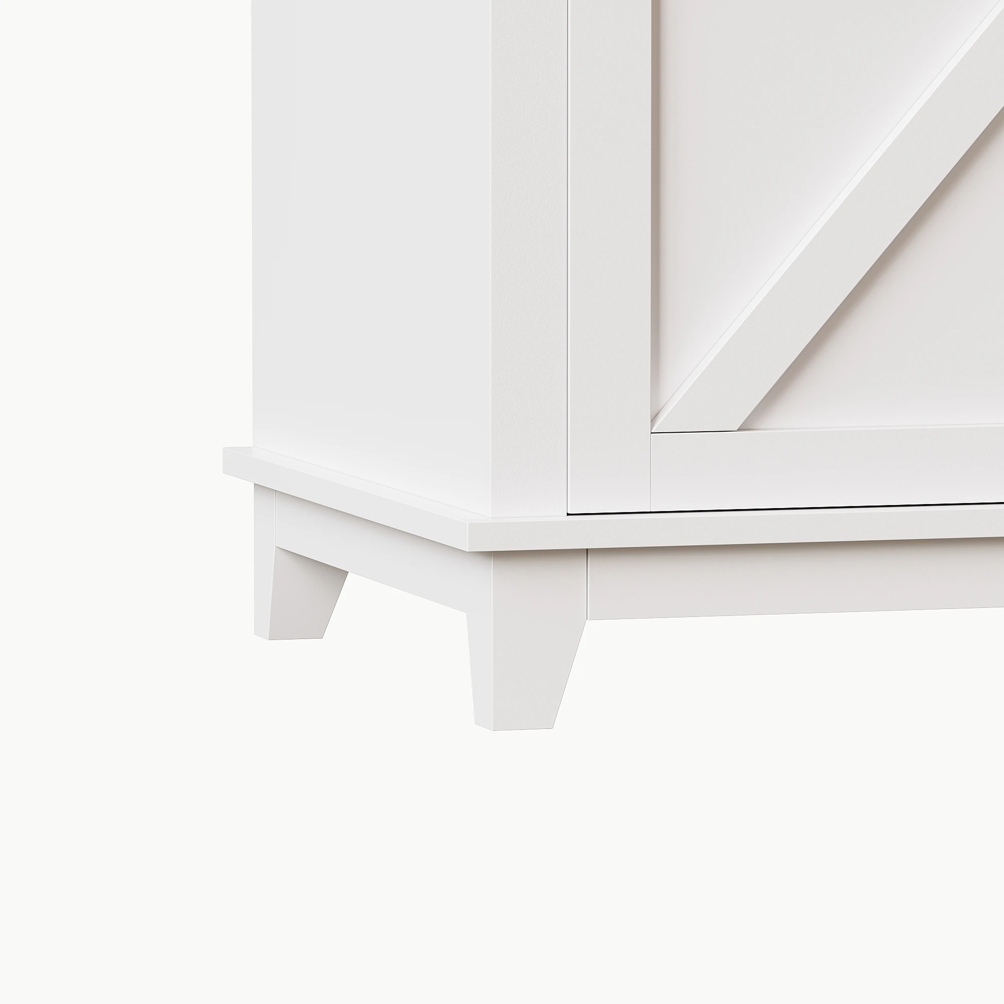Küchenschrank (105 x 38,4 x 180 cm), hoher Küchenschrank, Buffetschrank, Vitrine, Buffetschrank mit verstellbaren Einlegeböden – Detail 18