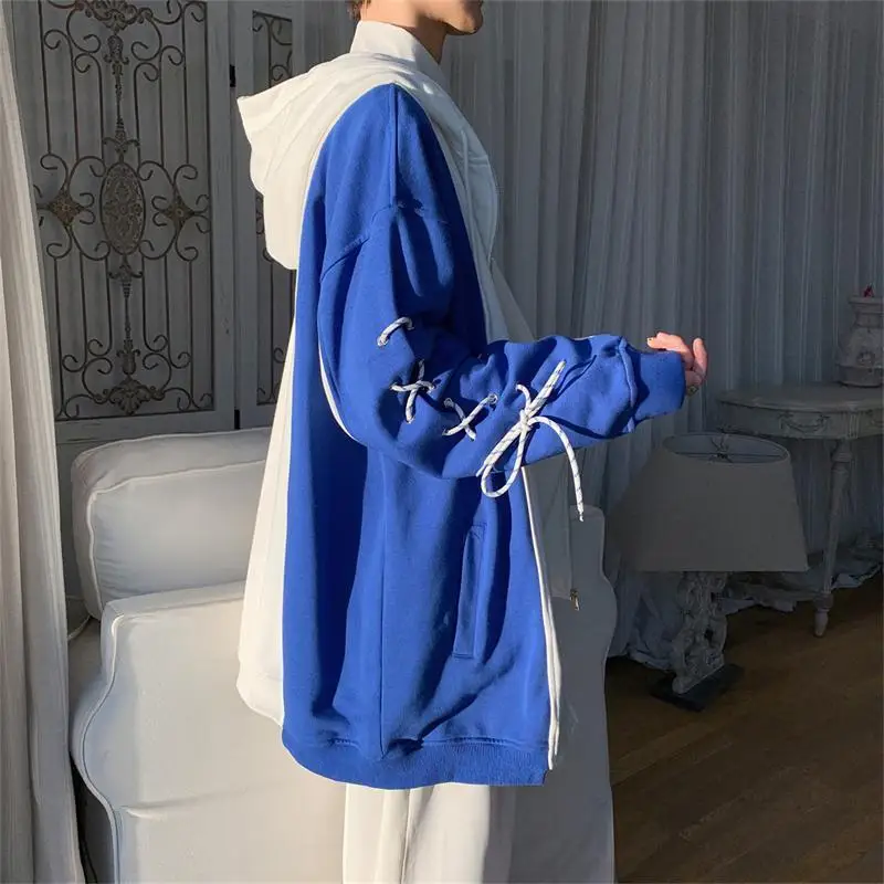 Jackets Hoodie INS Leisure Loose Pieces Simple Design Hooded Cool Aesthetic Korean Students Gentle Streetwear Fit 2022 New