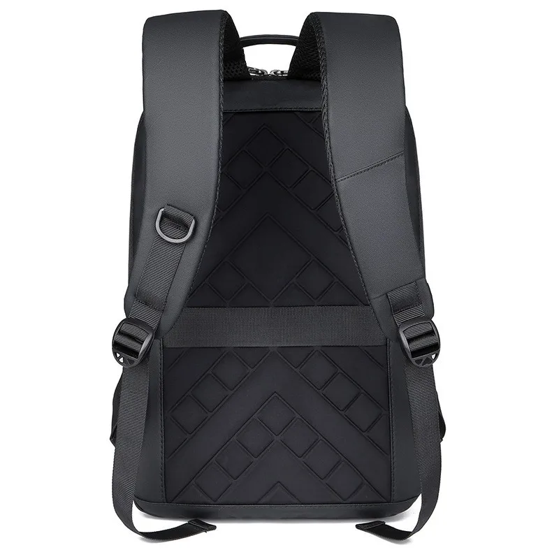 Men's commuter business computer backpack ultra-thin waterproof simple portable Oxford cloth backpack men 2