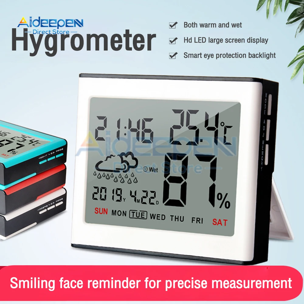 KETOTEK Thermometer Hygrometer Digital Meter Wireless Electronic