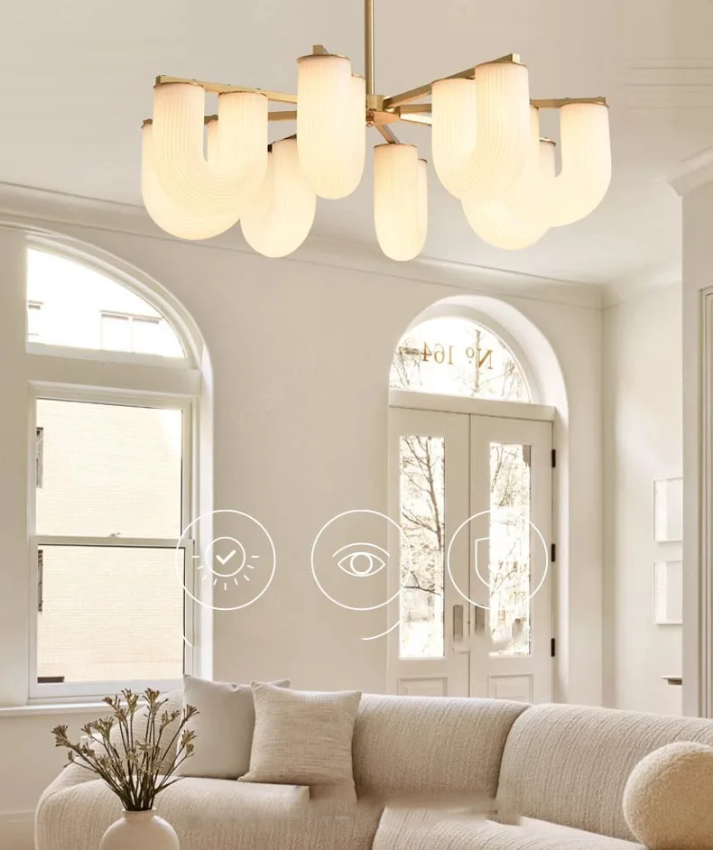 Vintage Glass Pendant Light 8