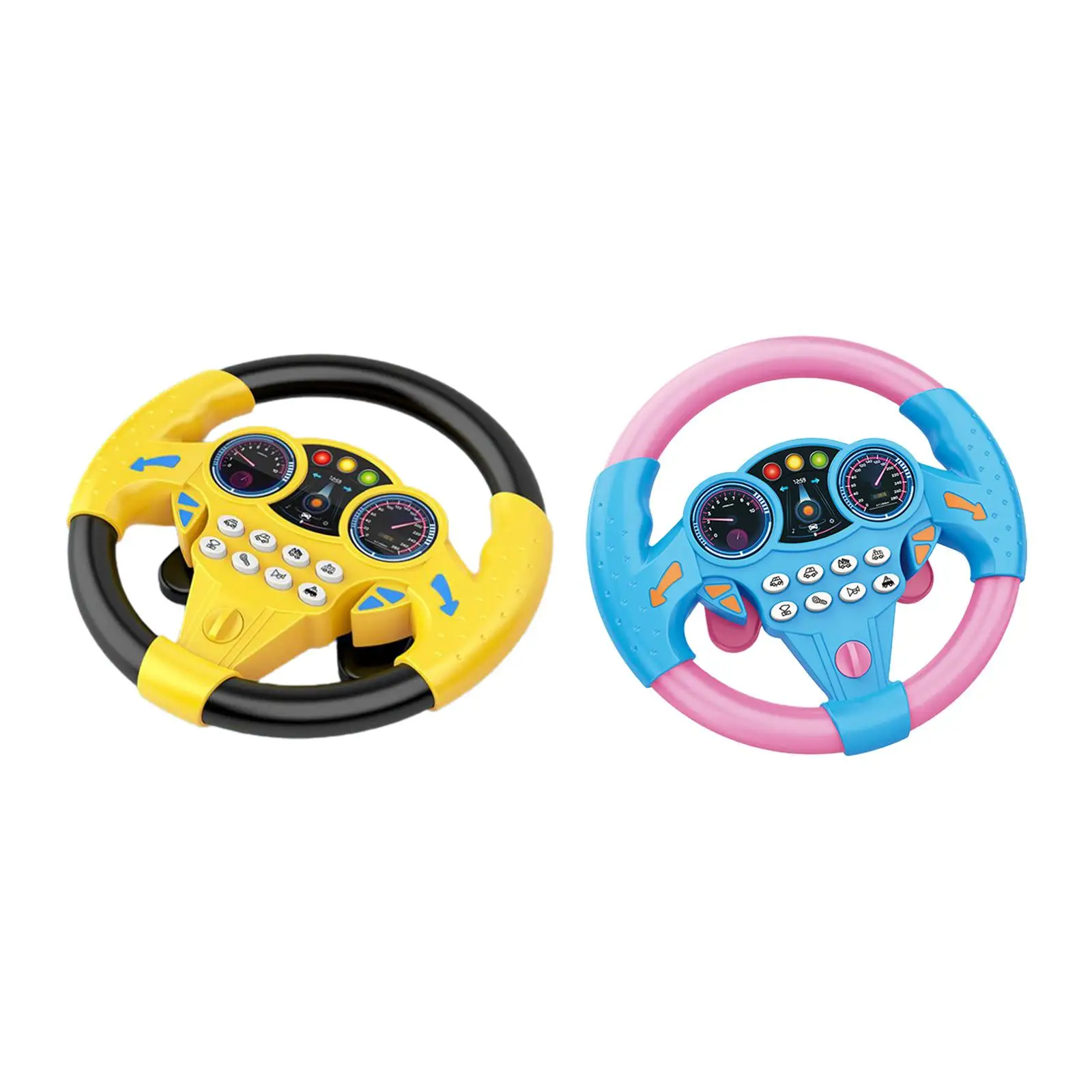 

Kids Driving Simulator Toy Sounding Toy Car Driving Toy Musical Electric Learning Wheel Toy for Games Indoor Outdoor Interaction