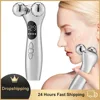 Microcurrent Pulse Face Massager Roller Skin Firming Lifting Machine Fades Fine Lines Dark Circles Eye Care Massage Beauty Tool 1