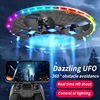 Rc Planes with HD Camera UFO Foam Aircraft Remote Control Fixed Air Pressure Axis Flying Saucer Boy's Drones Toy for Childrens 1