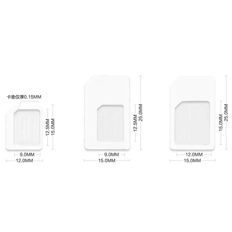 4 1 adaptador para cartão micro adaptador padrão para telefone inteligente,