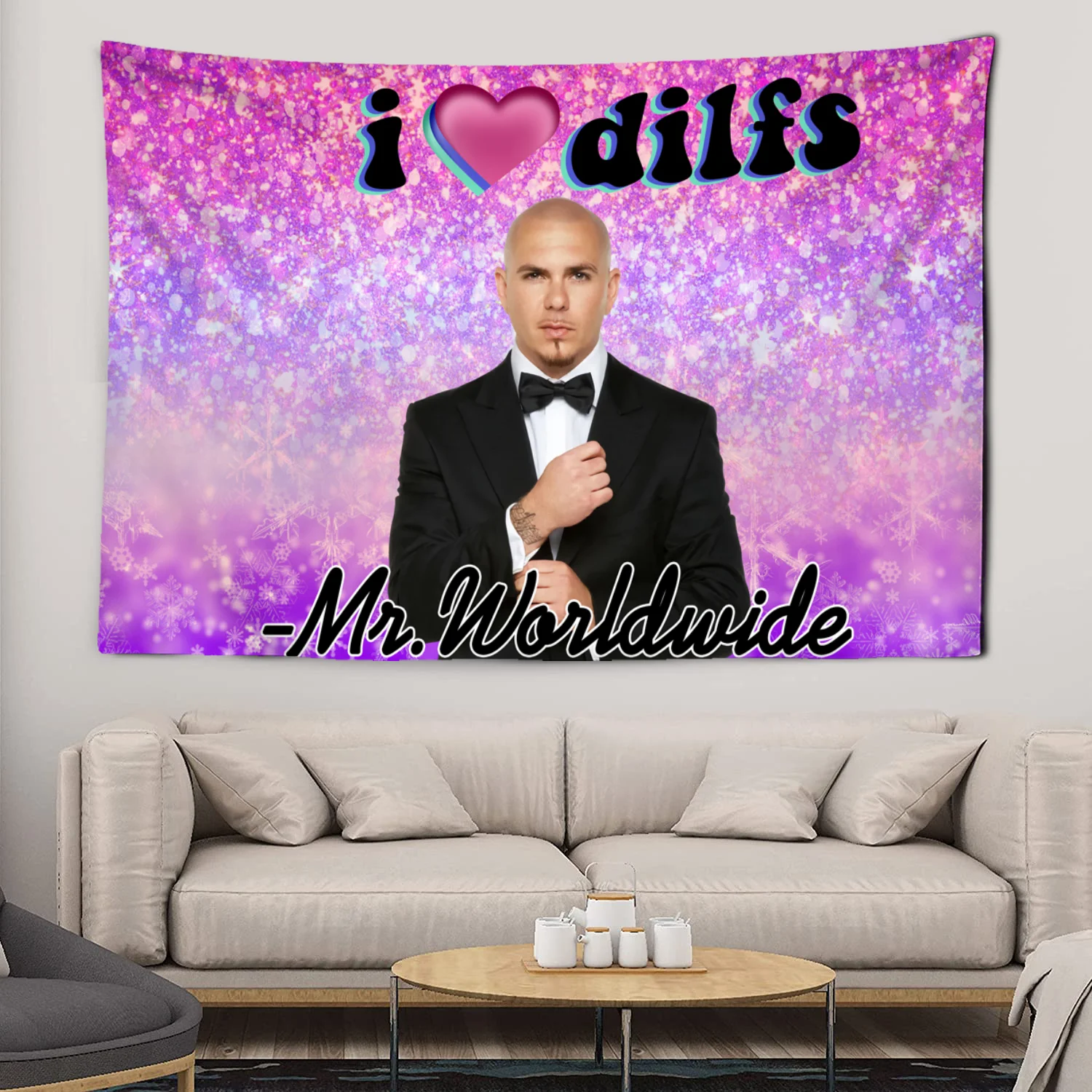 Tapestry Decor Mr 305 Pitbull Worldwide Hippie Tapestry Fabric Macrame Wall Hanging Beach Room Decor Cloth Carpet Yoga Mats Sheet Sofa Blanket