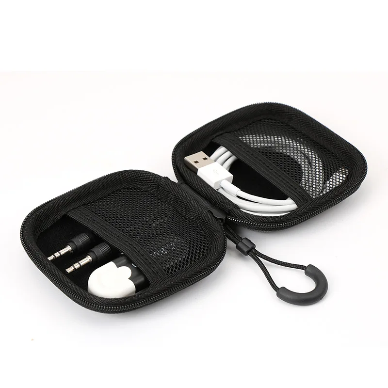 Headset Bag Multifunctional Portable EVA Data Cable Oximeter U Disk Charging Head Storage Box Waterproof Pressure-proof Bag