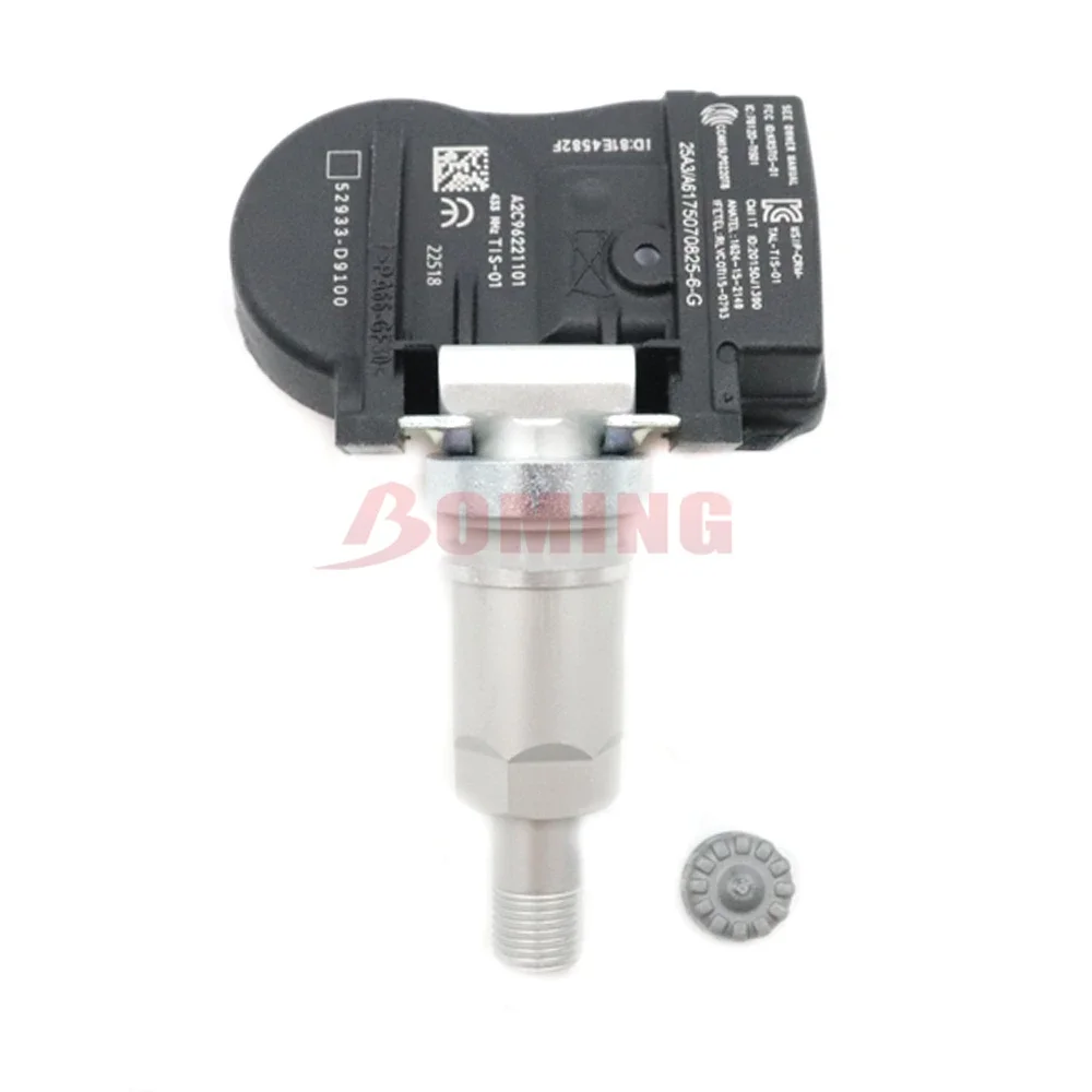 ڵ TPMS Ÿ̾ з  , ׽ý G90,  ̿ Ÿ ν,  Ϸ , 433Mhz 52933-D9100