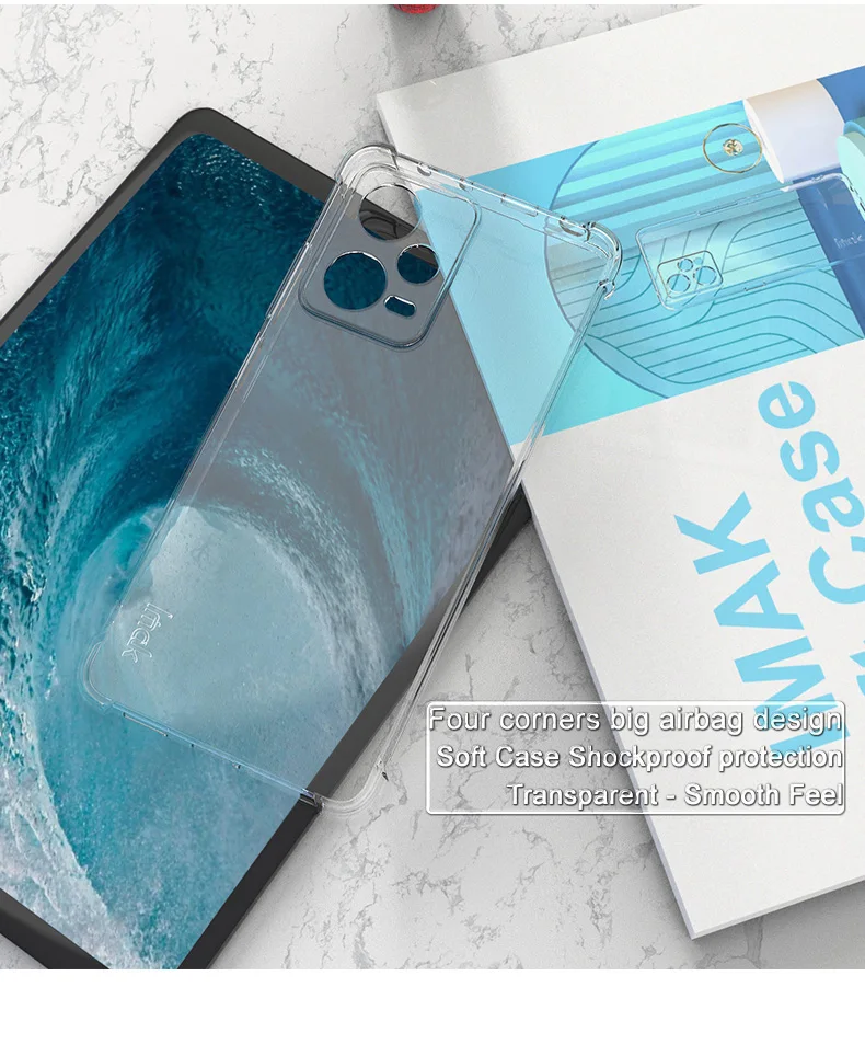 Funda de cristal para teléfono Redmi Note 13 Pro Plus 5G 2023, carcasa  trasera protectora IMAK