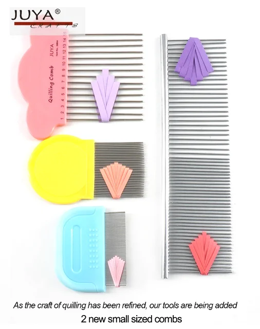 JUYA - Quilling Comb - Pink or Blue