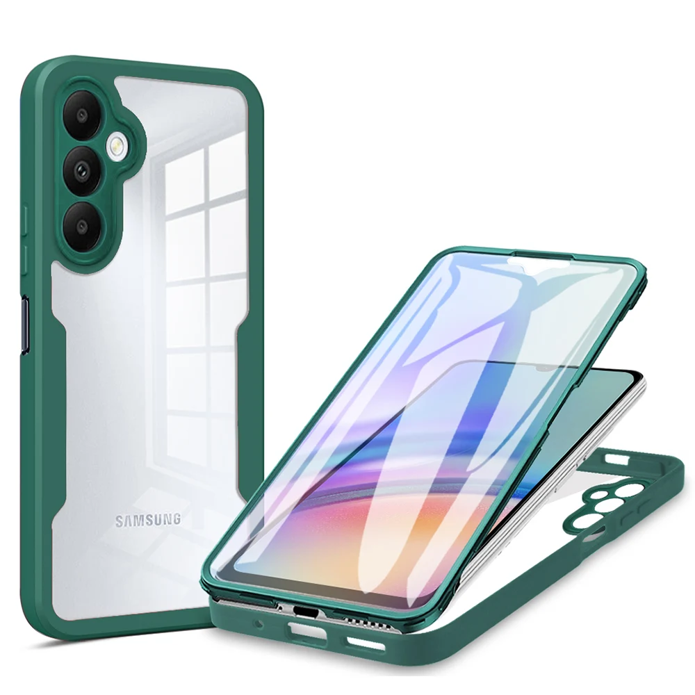 Ultimate 360° Clear Protective Case with Full Screen Shield