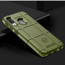 Heavy Duty Shockproof Armor Silicone Case for Galaxy Jean2 (Army green)