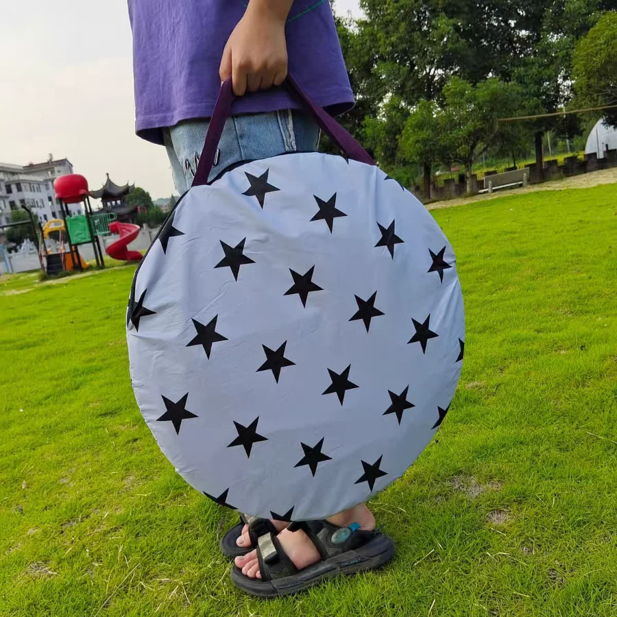 Outdoor UV-proof Beach Tent Single Layer Ultra-light Instant Pop-up Tent Automatic Portable Folding Sun Shelter for Baby Kid