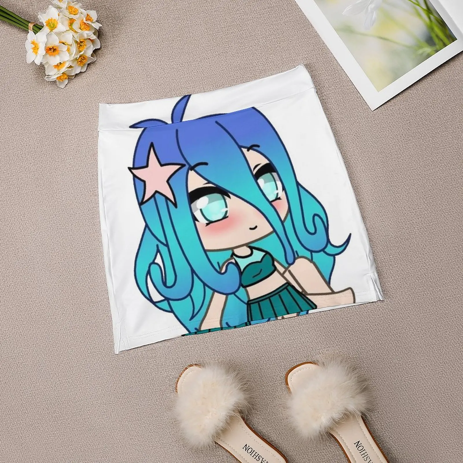 Gacha Life Girl with Cute GLMM Gacha life series. | Canvas Print