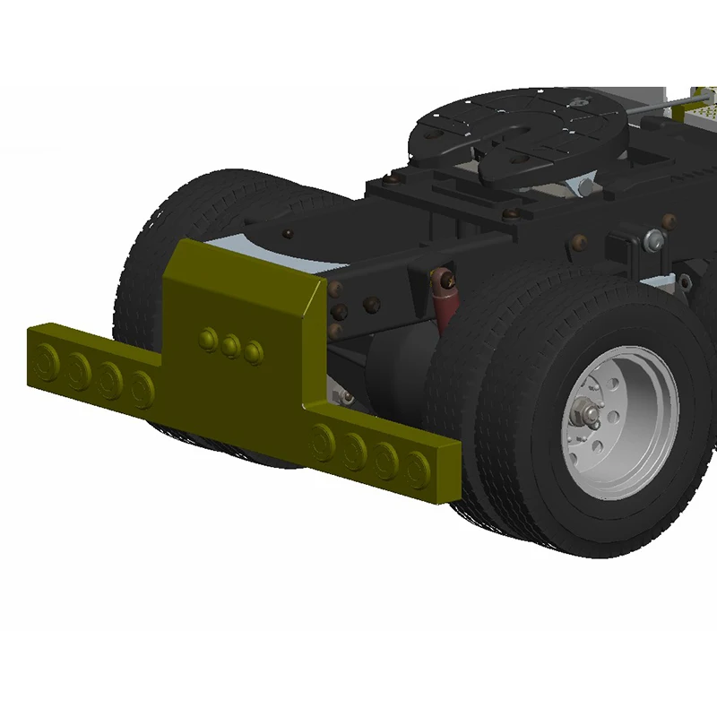 Que-T Supports de montage en métal RC pour camion