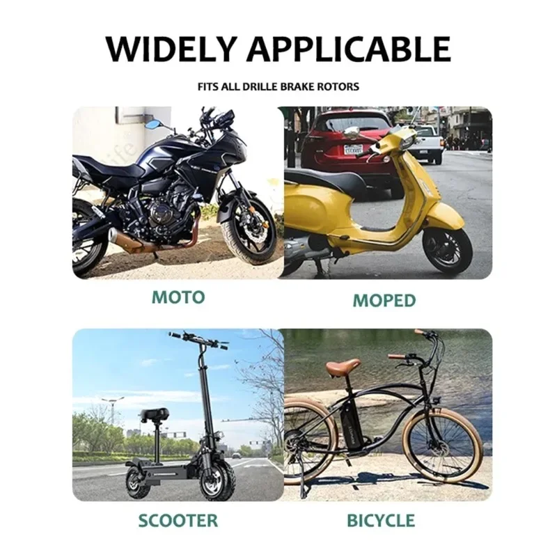 Motorcycle Lock Bicycle Alarm Safety Protection Padlock Disc Aluminum Alloy Anti-Theft Reminder Rope Bag Motorcycle Accesso for motorcycle lock