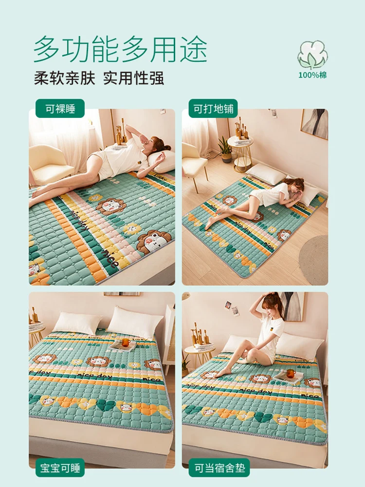 

135 bed cushion Two sided pure cotton summer mattress soft cushion for household use 180x200 baby summer bed mattress