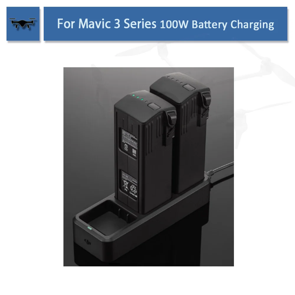Chargeur Batterie Intelligent 100W pour DJI Mavic 3/Pro/Classic/T