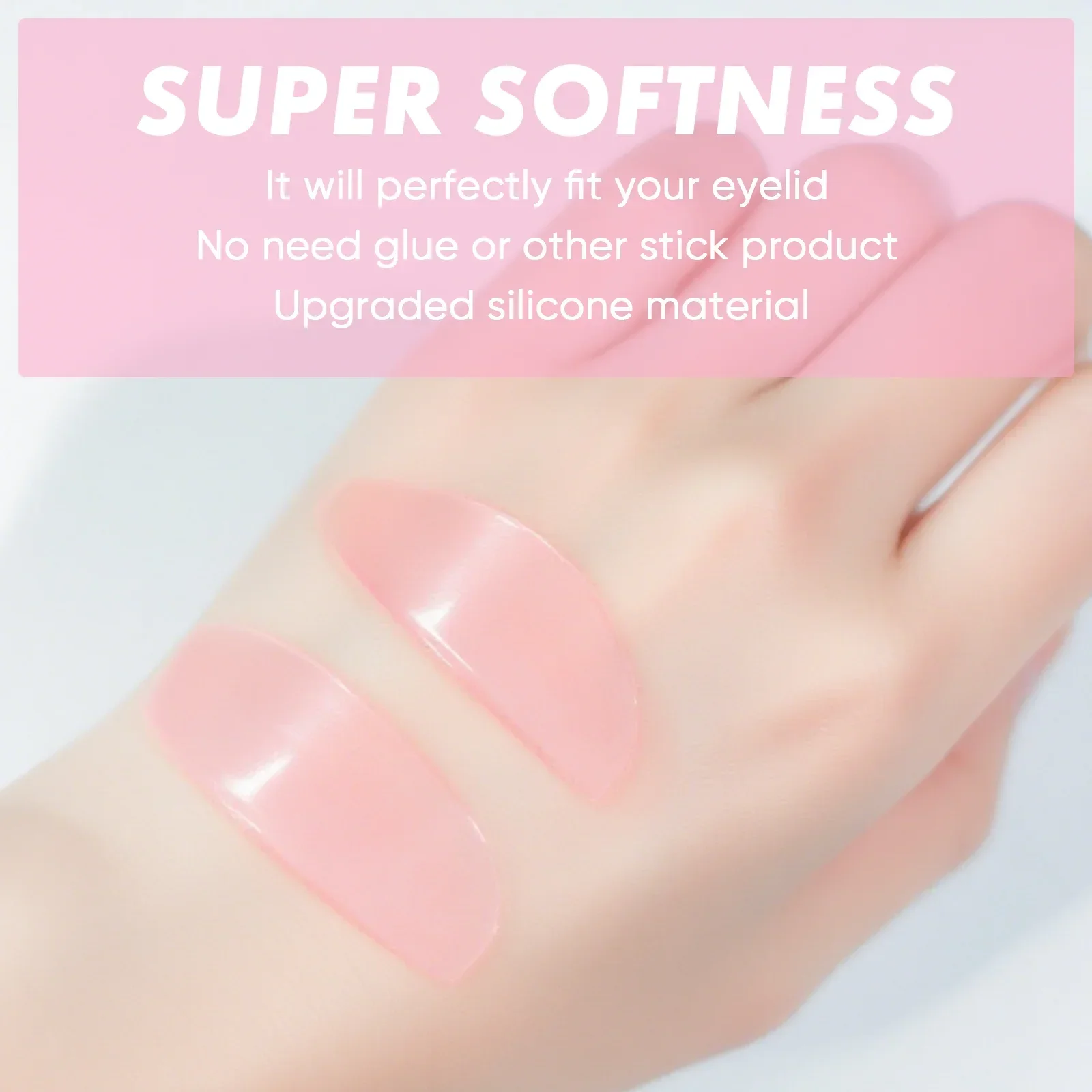 1쌍의 자가 접착식 재사용 가능 초박형 소프트 아이 패치 ? 속눈썹 리프트 패드 및 속눈썹 펌 보조제, DIT 및 살롱에 적합