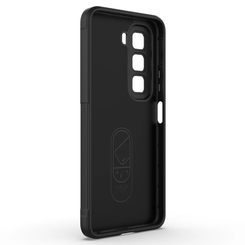 Luxury Soft Silicone Shockproof Bumper Phone Case with Lens Protection Back Cover