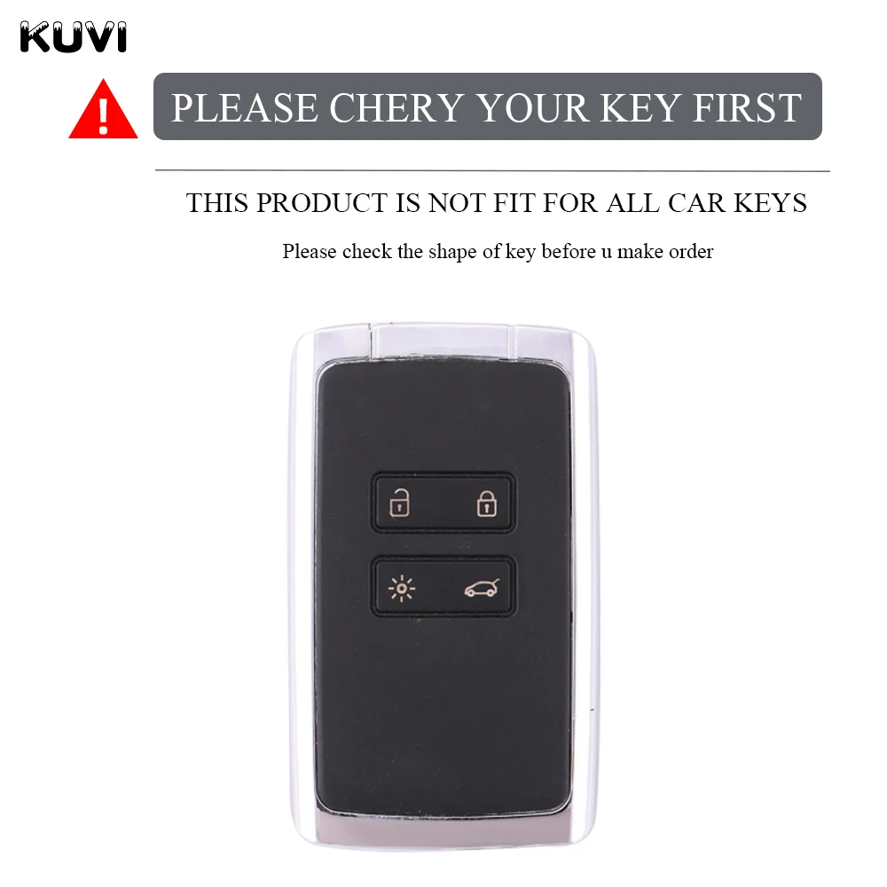 Key Case Cover TPU Car Card Key Case for Renault Dacia