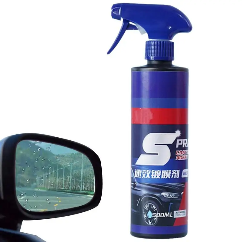 

500ml 3 In 1 Car Paint Repair Ceramic Coating Spray Quick Nano-coating Spray Wax Automotive Hydrophobic Polish Paint Cleaner