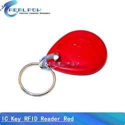 Enhanced RFID Module with Antenna and IC Card Reader for Wireless Data Exchange (IC Key Red)