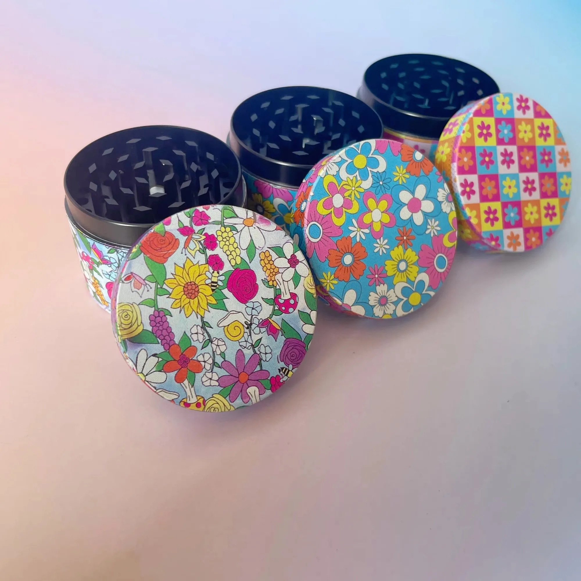 Flower Collection Metal Herb Grinder 2inch/50mm