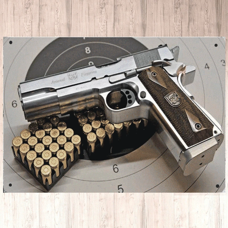 2022 новый супер крутой 0.357 Калибр Desert Eagle настенный жестяной знак декоративные