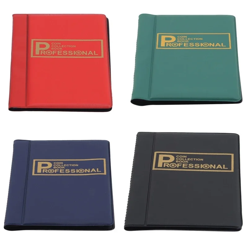 Coins Collection Album 480/120 Coins Storage Book Holders Collection Volume Folder Hold Multi-Color Empty