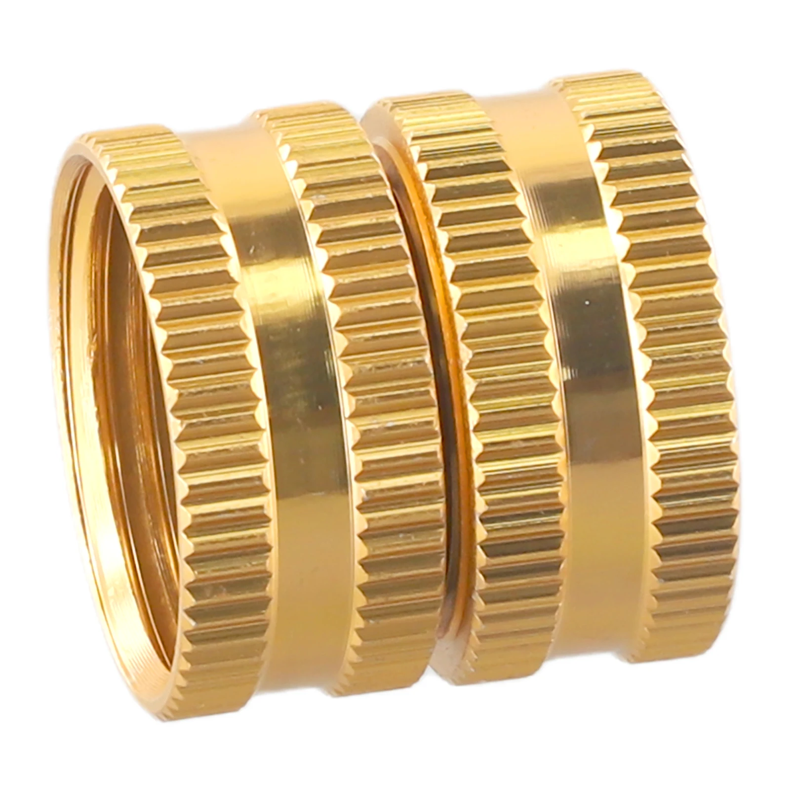 

1 двухсторонний соединитель для шланга с внутренней резьбой для шланга «гнездо-гнездо», твердая латунь, быстрое соединение, инструменты для полива, запасные части