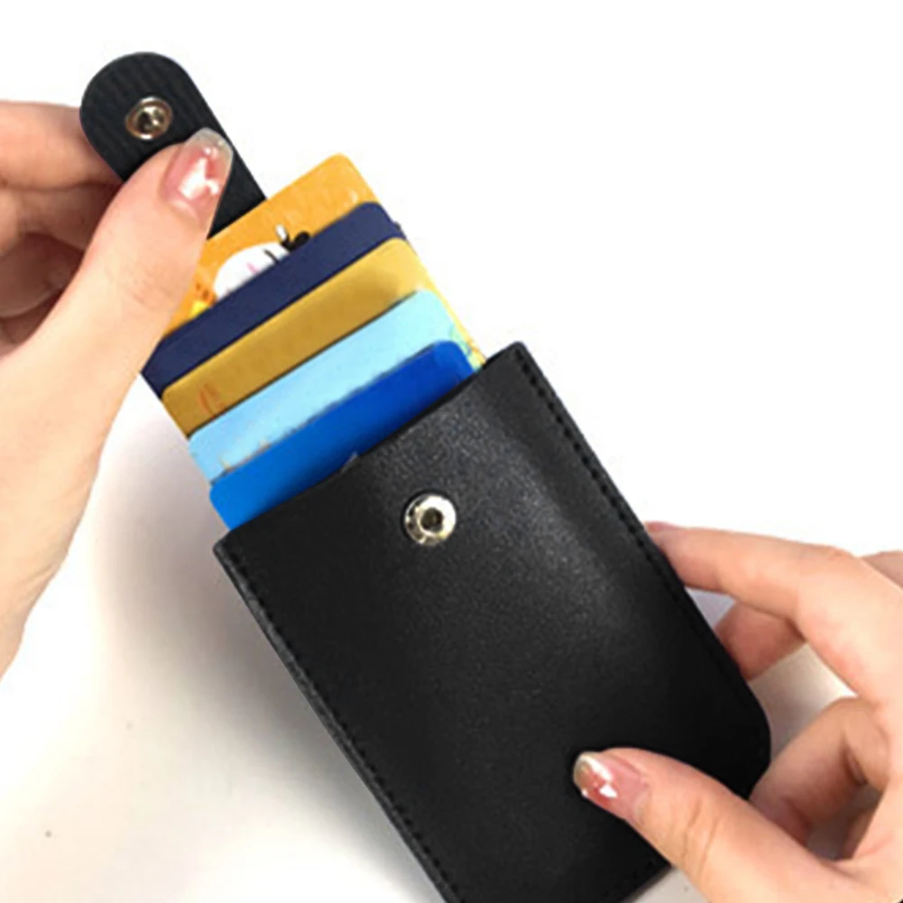 1pcs Card Holder Personalized Pull-Out Card Holder Large Capacity Pull-Out Organizer For Business Travel Essentials