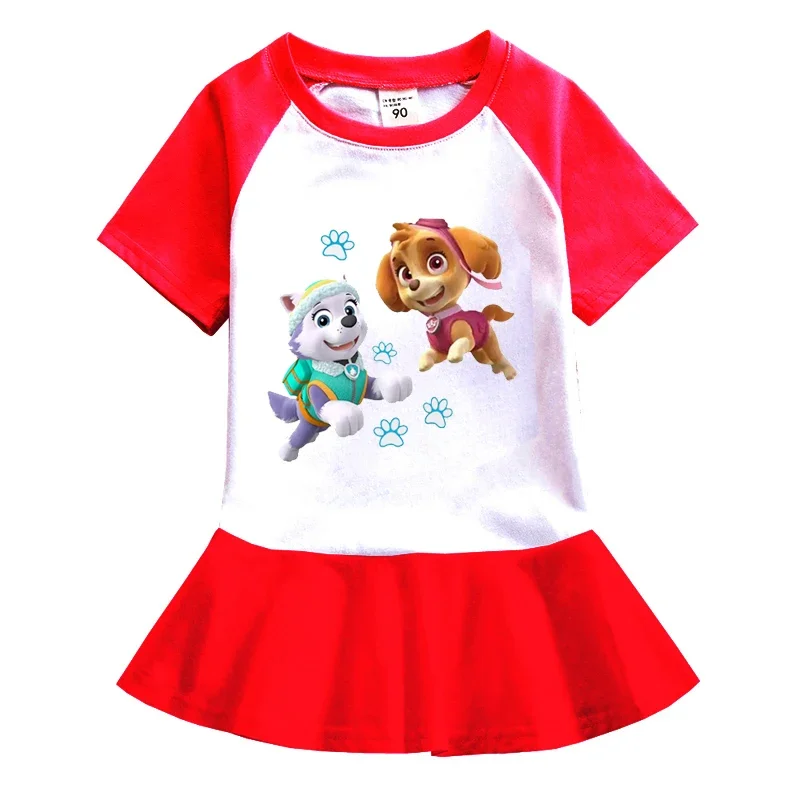 thumbnail image 1 of Vestido informal de verano para niñas, cómodo vestido de algodón de Hello Kitty para niños de 1 a 6 años, ropa para bebés y niñas, 1 of 5