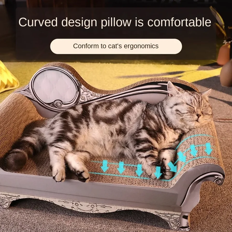 Big Cat Bed Extra Large Sofa Shaped Cat Scratcher Bed Inches