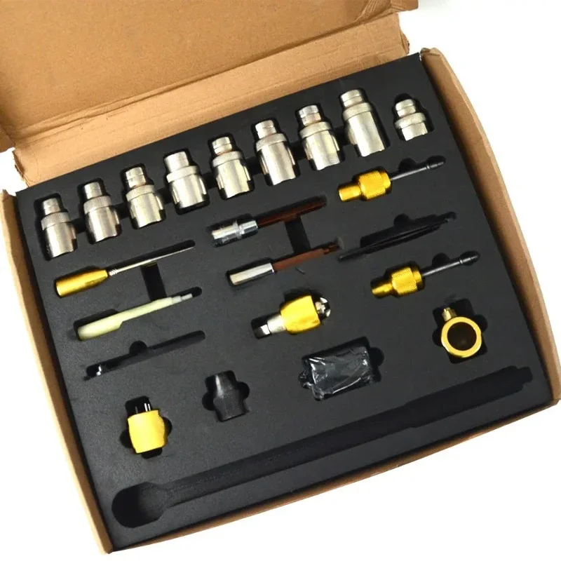 

22pcs Common Rail Injector Tools Injector Disassemble Tool Injector Dismounting Repairing Tool