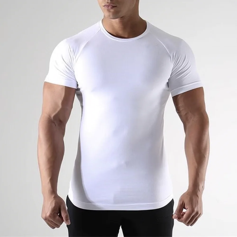 Men Compression Shirt - Quick Dry Sport T Shirt | Short Sleeve Fitness Tee
