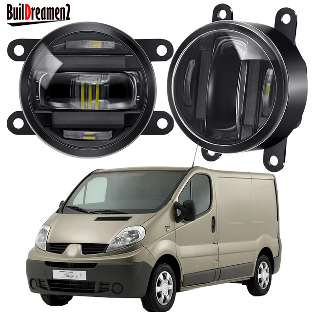 [알리익스프레스] Renault Trafic을 위한 탁월한 안개등 업그레이드: Buildreamen2 2IN1 LED 안개등 어셈블리