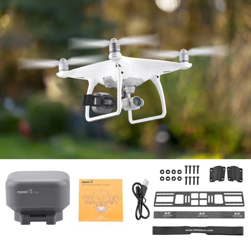 Parachute De Sécurité Intelligent Pour Drone DJI Mavic 3/2, Phantom 4/3/2 - Système De Décélération Automatique
