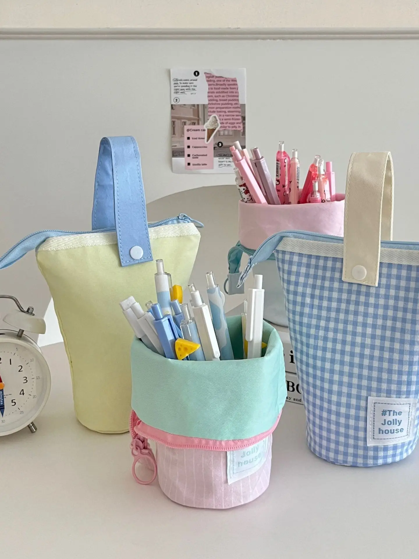 Stationery Organizer Capybara Pencil Case Stationery Storage Box Kawaii Big Capacity Pencil Case