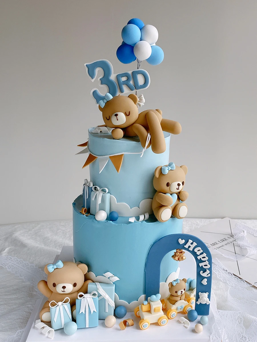 Teddy Bear Designer Cakes Online Delivery for Kids | Unique Designer  Birthday Cakes Ideas
