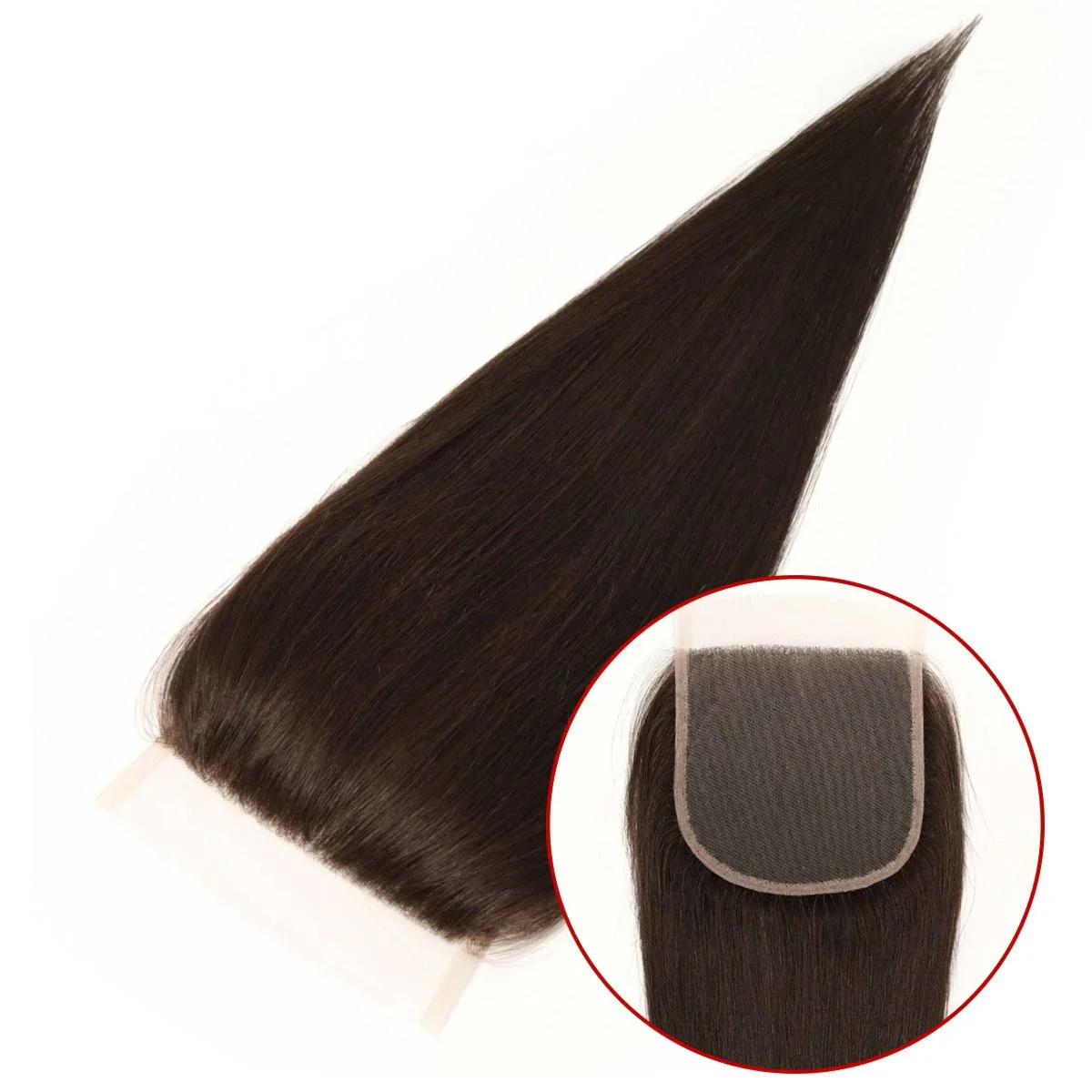 TUW27 Chiusura frontale in pizzo per donne Sistema di integrazione della rete dei capelli umani Soluzioni per la perdita dei capelli Lavoro senza cuciture con chiusure per capelli - immagine 6