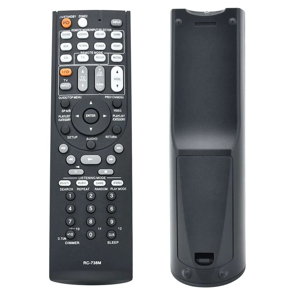 

RC-738M Replace Remote Control For Onkyo AV Receiver HT-RC160 HT-S7200 TX-SR607