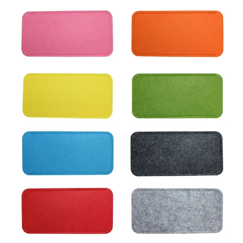 Luxurious Soft Felt Eyewear Sleeve and Organizer Pouch