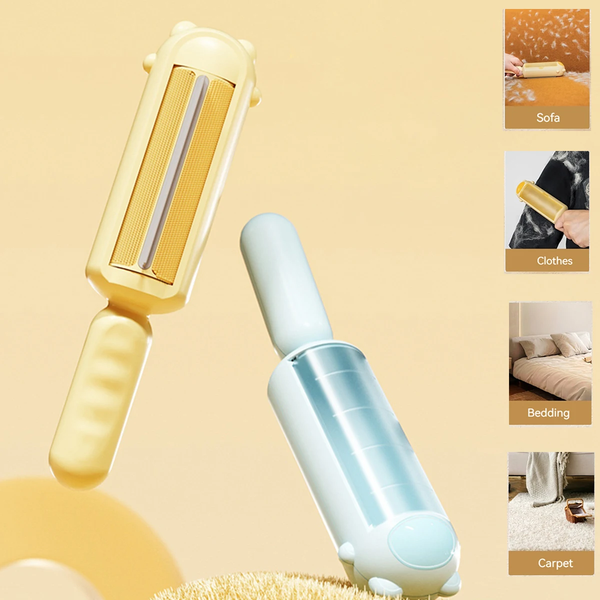 Pet Hair Remover Roller for Removing Dog Cat Self Cleaning Lint Pet Hair Remover Cleaning Household Brush Removal Tool lint remover,pet hair remover,lint roller