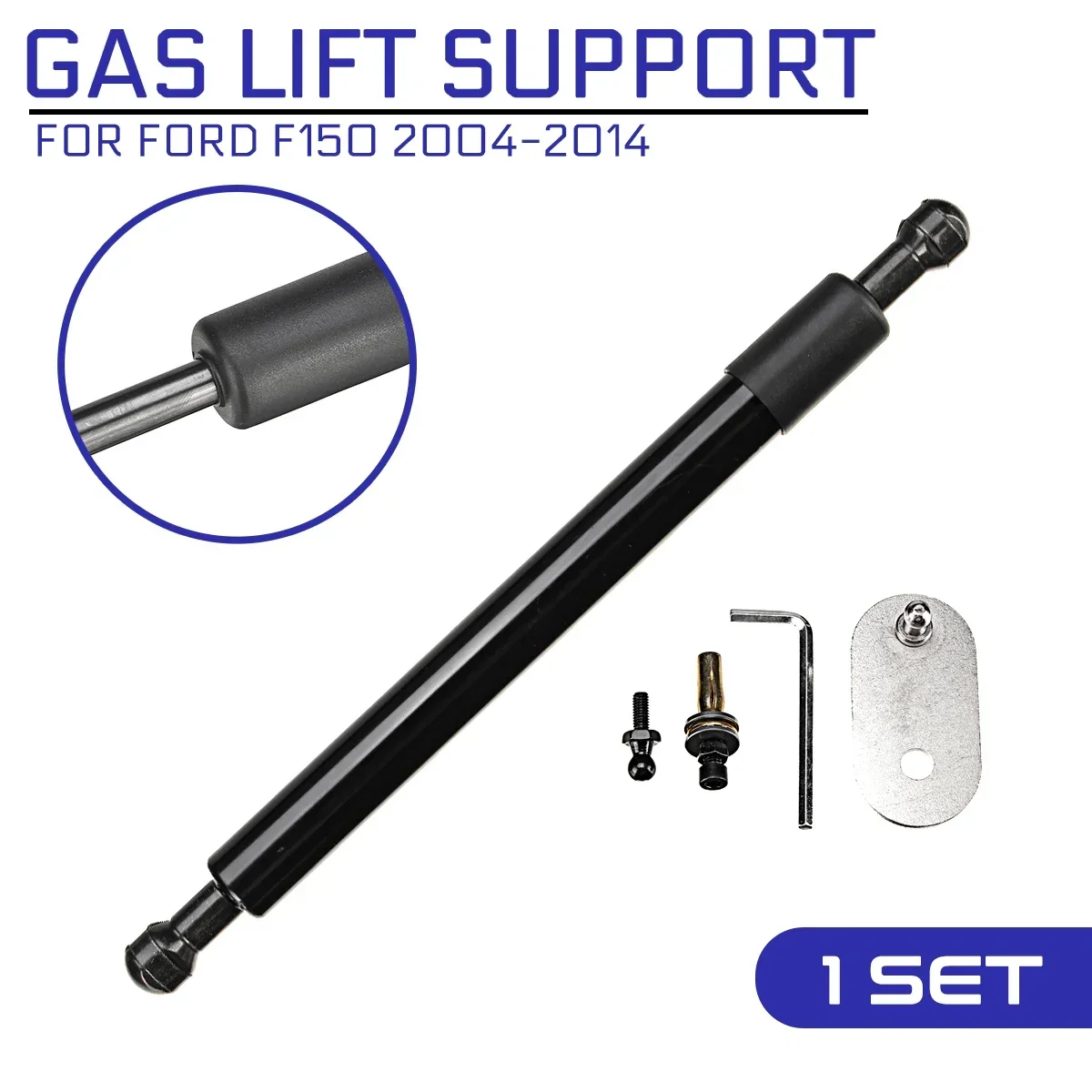 

Car Rear Trunk Tailgate Hydraulic Rod Shock Lift Struts Support Arm Bars Set DZ43200 Car Accessories For Ford F150 2004-2014