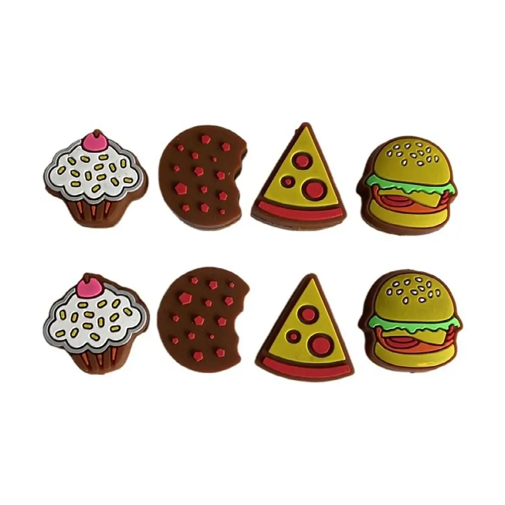 

Hamburger Tennis Racket Vibration Cookie Pizza Racquet Shock Absorber Doughnut Silcone Tennis Racquet Dampener