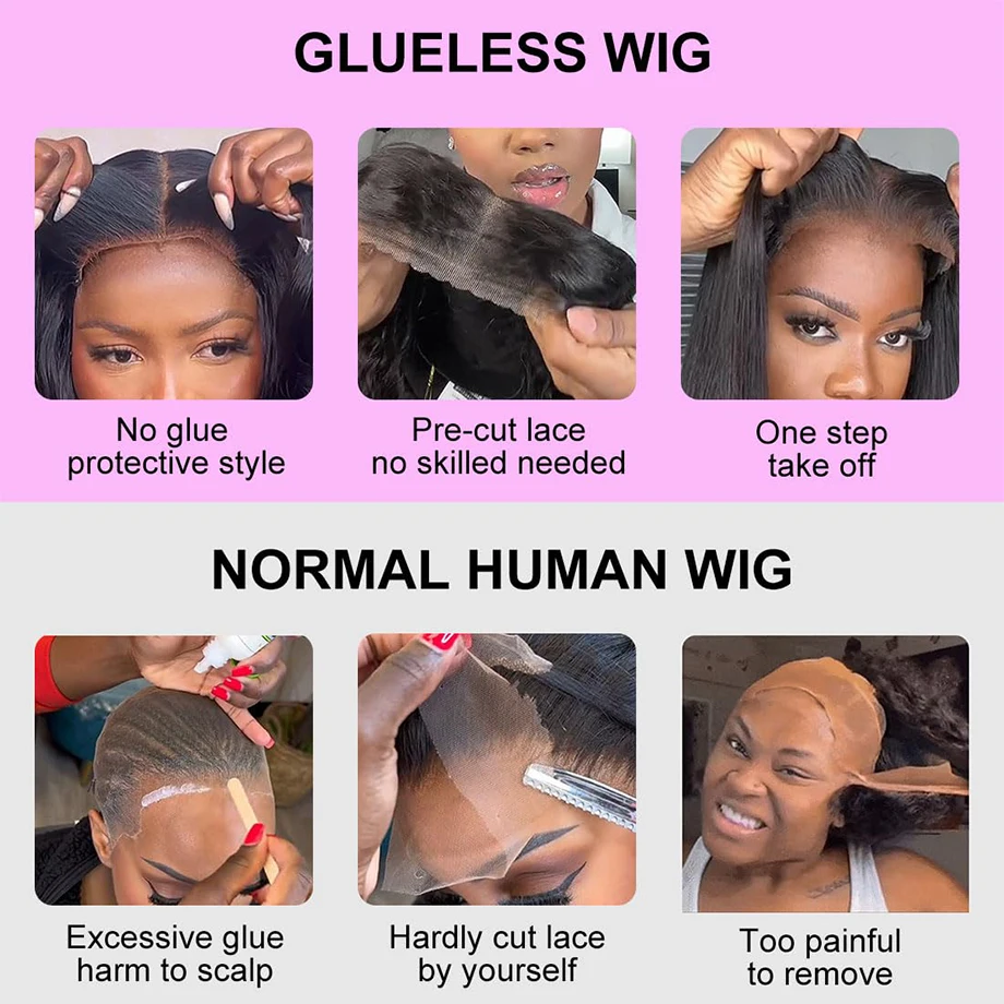 Human Hair Wigs 30 inch Body Wave Human Hair Wigs 4x4 Closure 5x5 Lace Closure Brazilian Curly 13x4 13x6 Lace Front